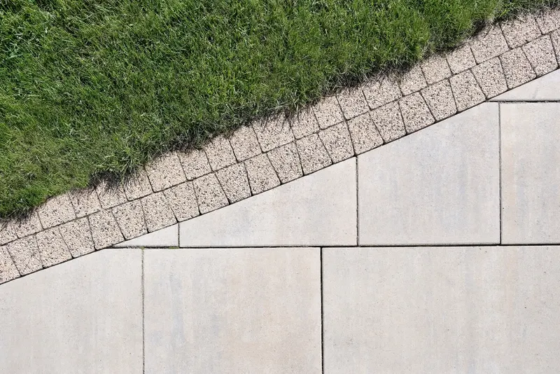 Porcelain paving in Harrogate
